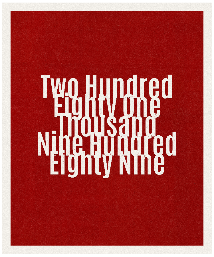 Count #281989