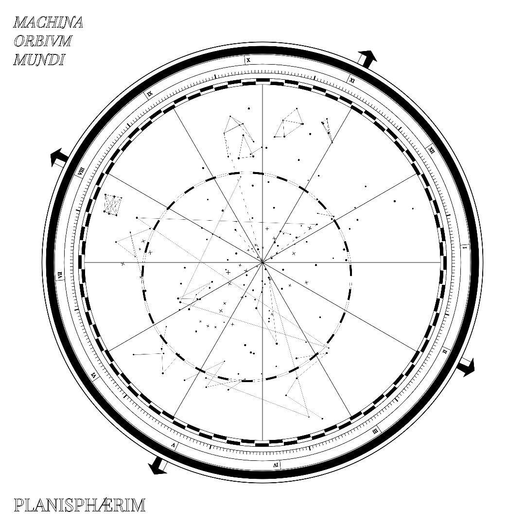 A Fictional Map Of Constellations #49