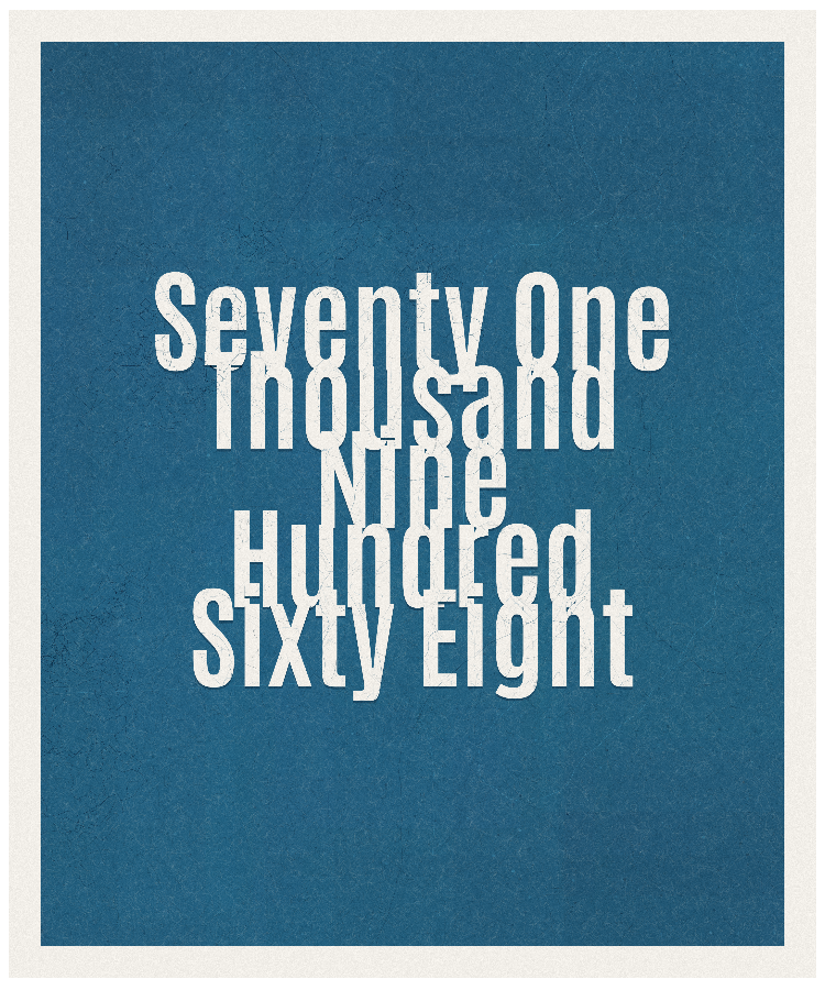 Count #71968