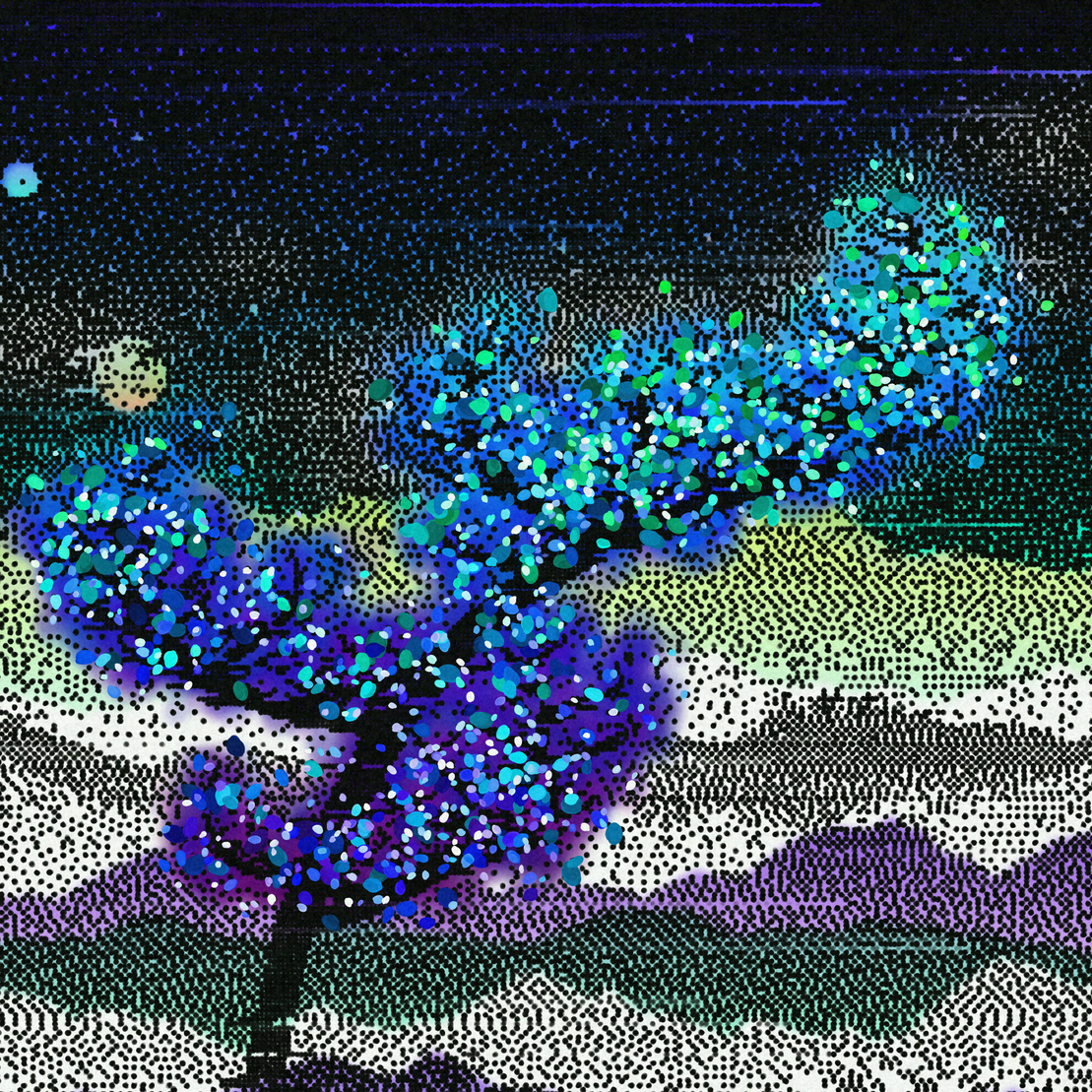 Dithered Branches #63