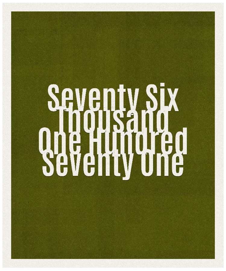 Count #76171
