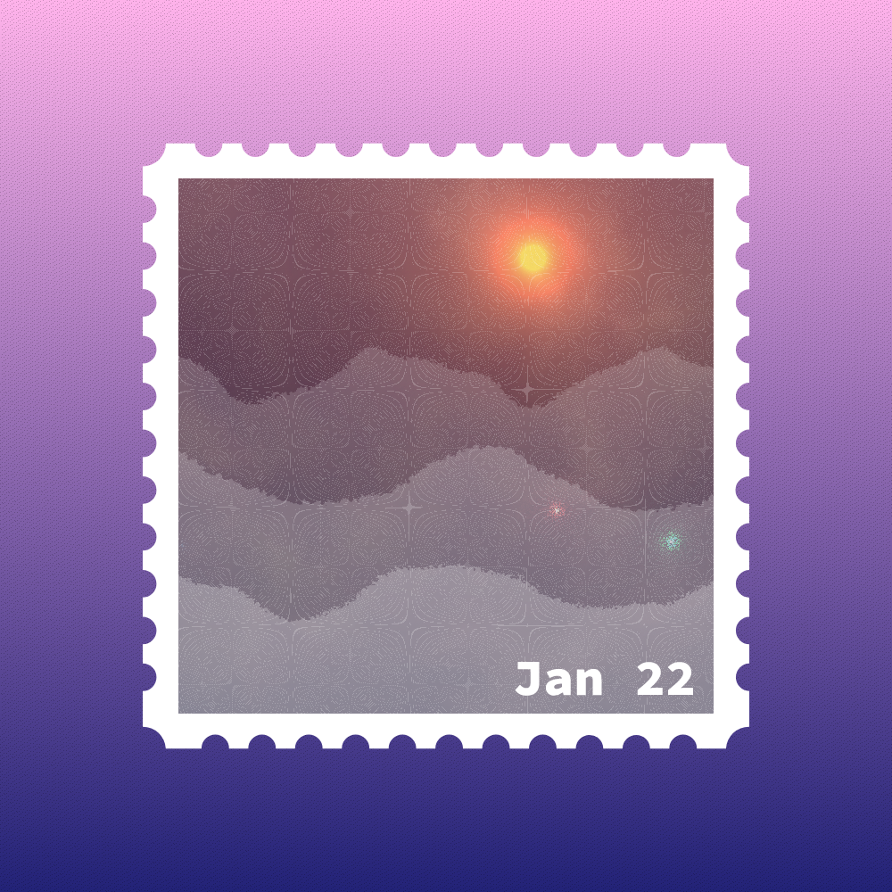 January 2022 stamp #46