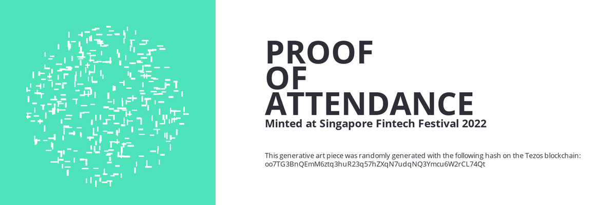 SFF2022 Proof of Attendance Token #47