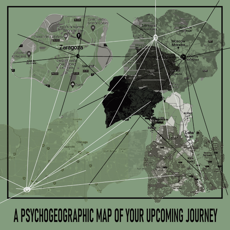 PSYCHOGEOGRAPHIC MAP  #7