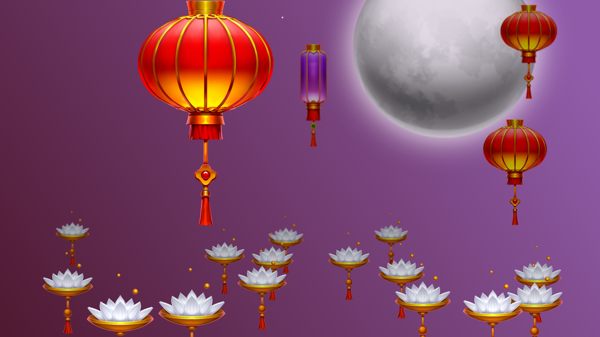 Mooncakes: Happy Mid Autumn Festival 2022 #4077