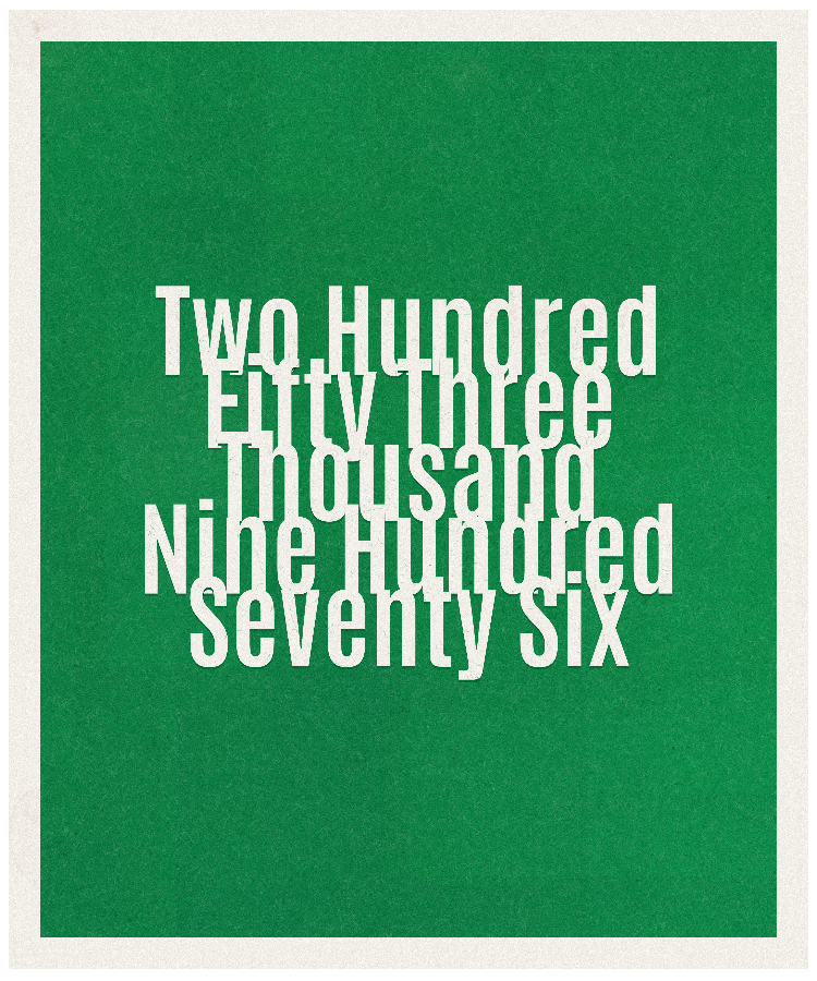 Count #253976