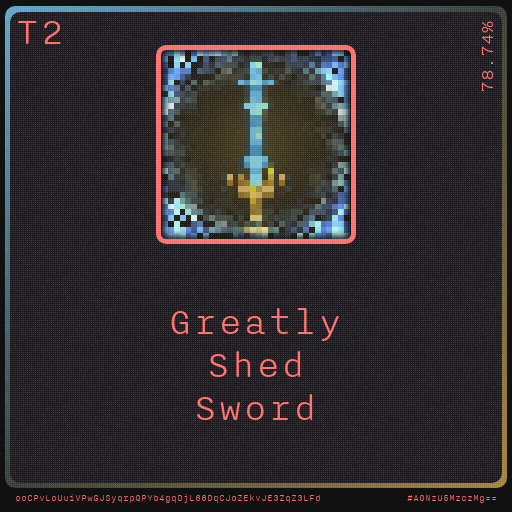 Gear for your quests - Sword #44