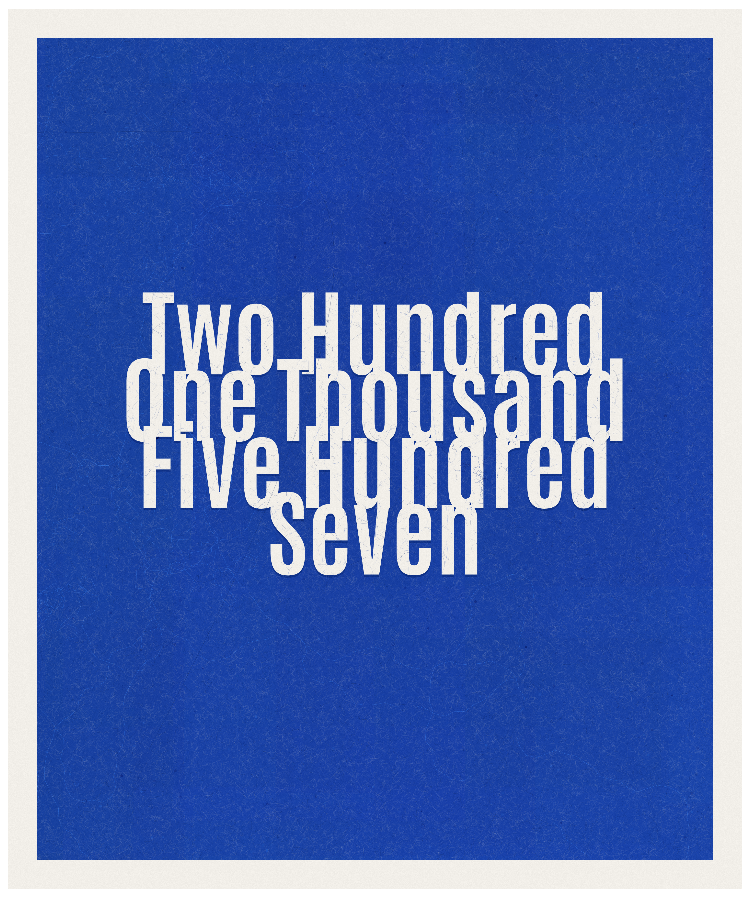 Count #201507