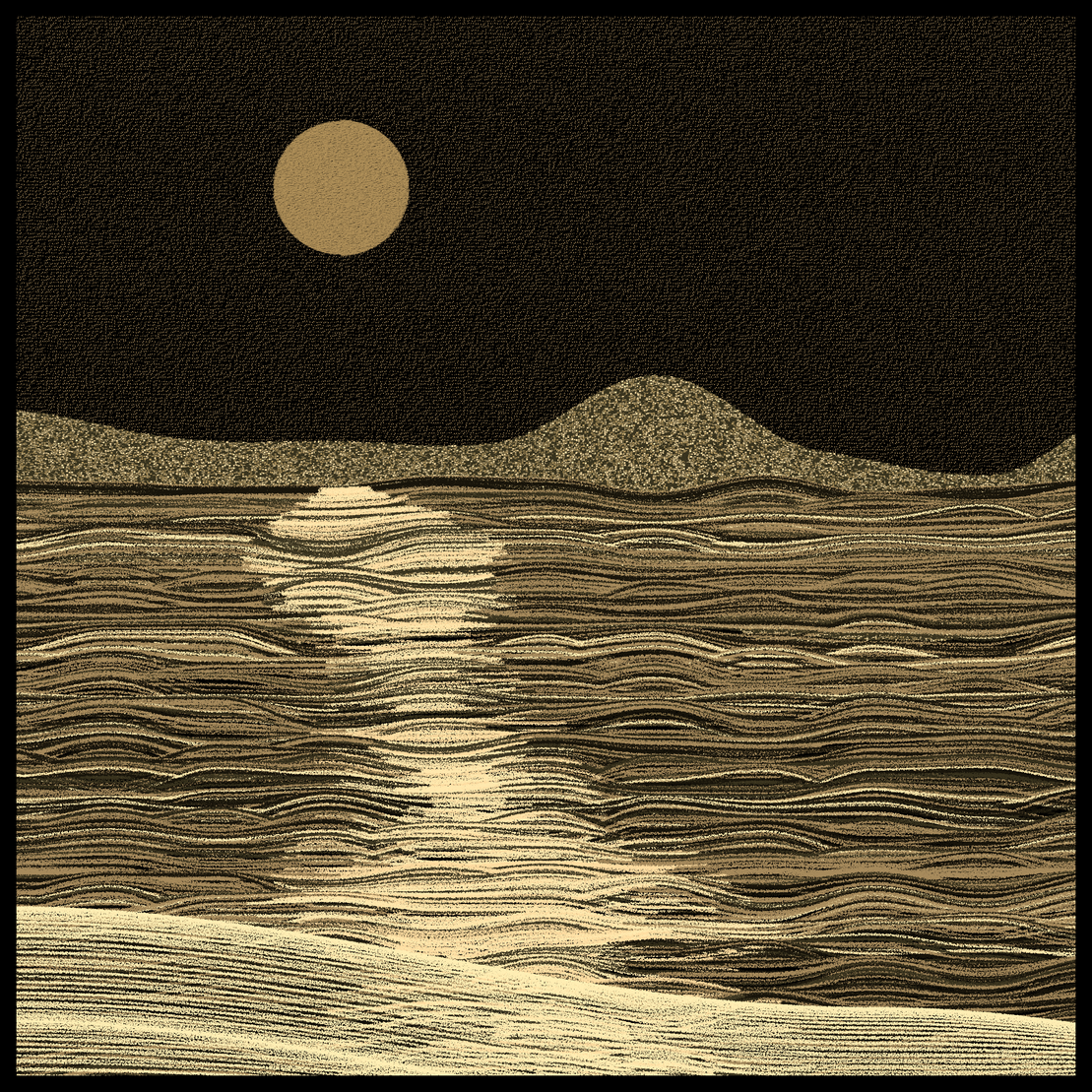 Moonlit Sea #54