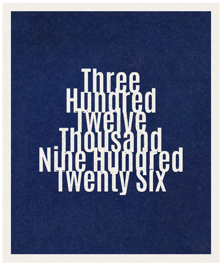 Count #312926
