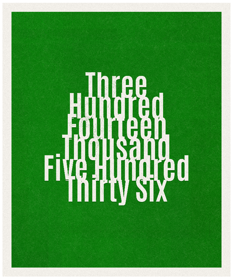 Count #314536