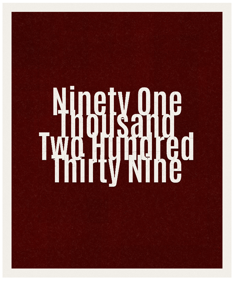 Count #91239