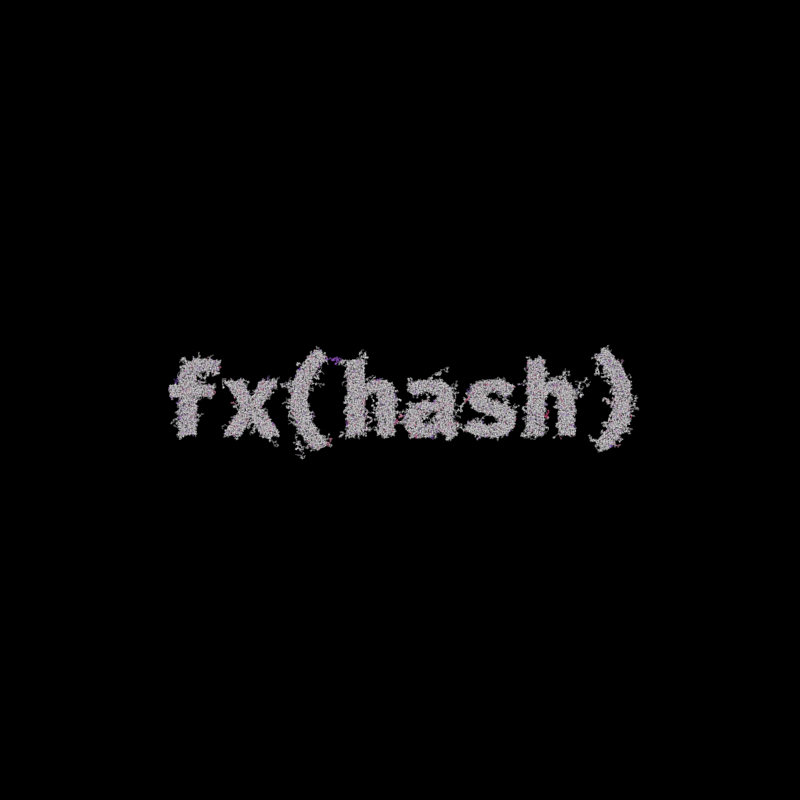 FXHASH Generative Logo #504