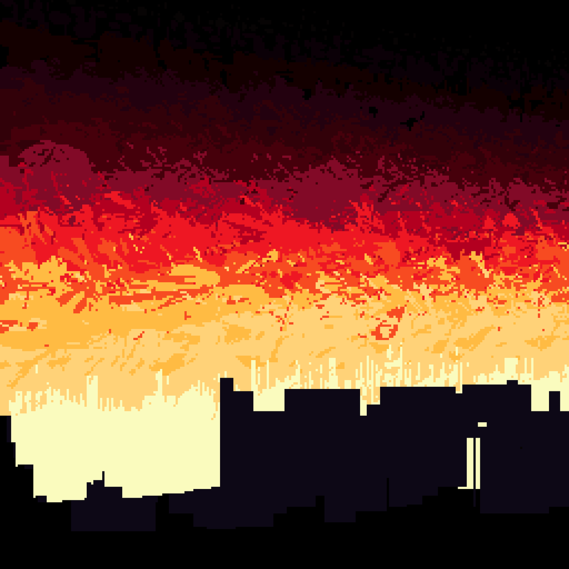 the city is burning #2
