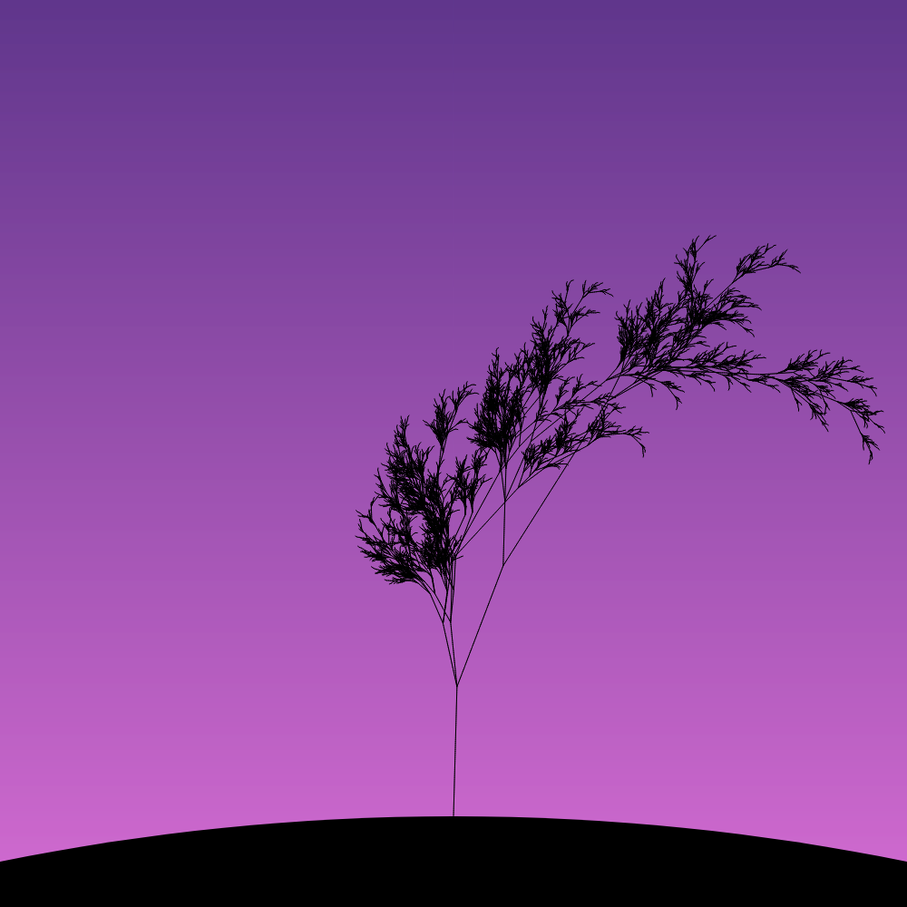 Fractal-Lsystem Tree #112