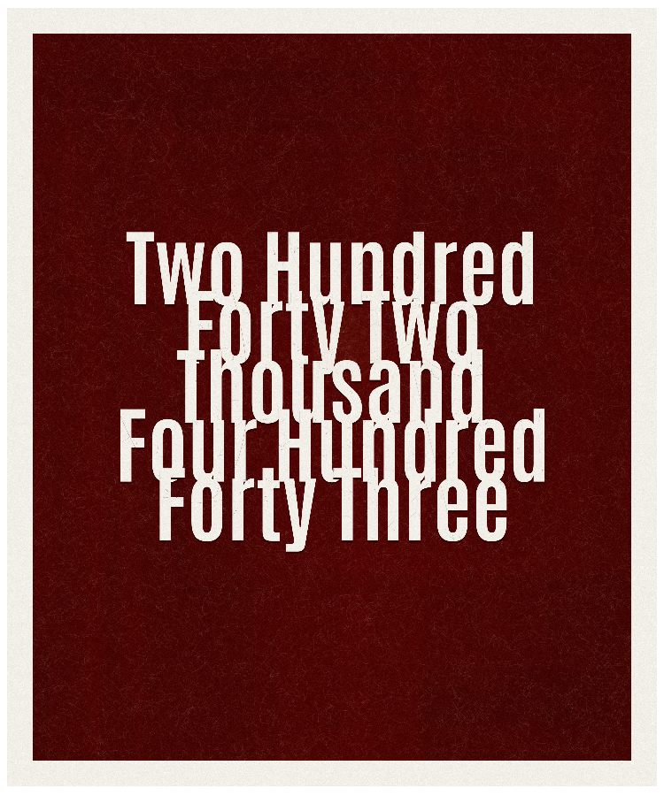 Count #242443