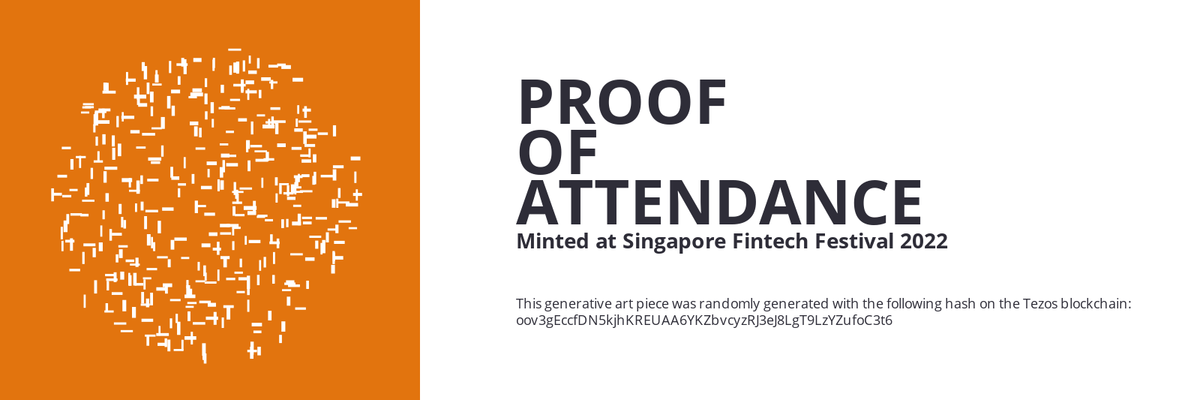 SFF2022 Proof of Attendance Token #805