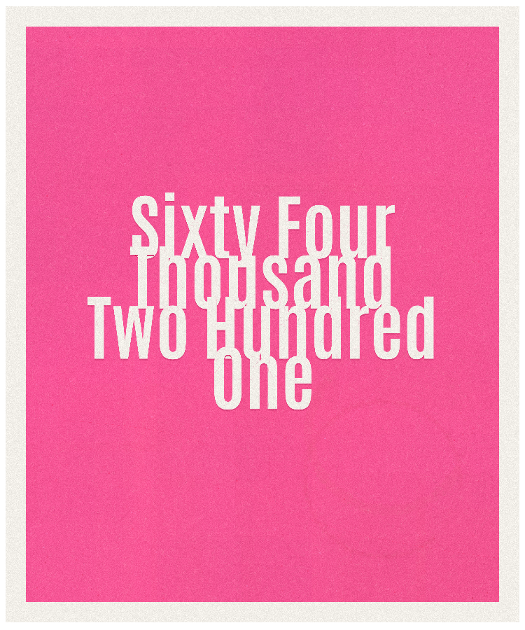 Count #64201
