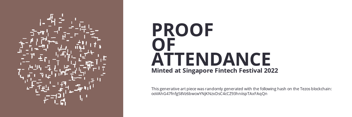 SFF2022 Proof of Attendance Token #880