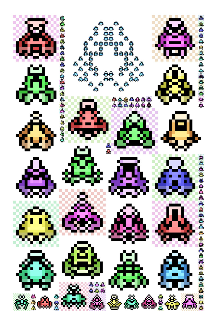 Pixel Spaceships #34