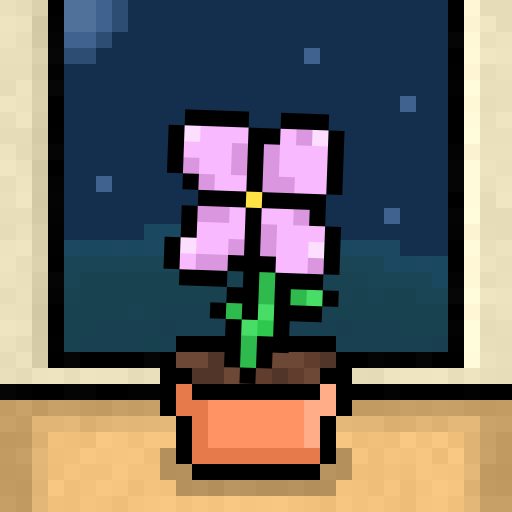 Pixel Flowers #40