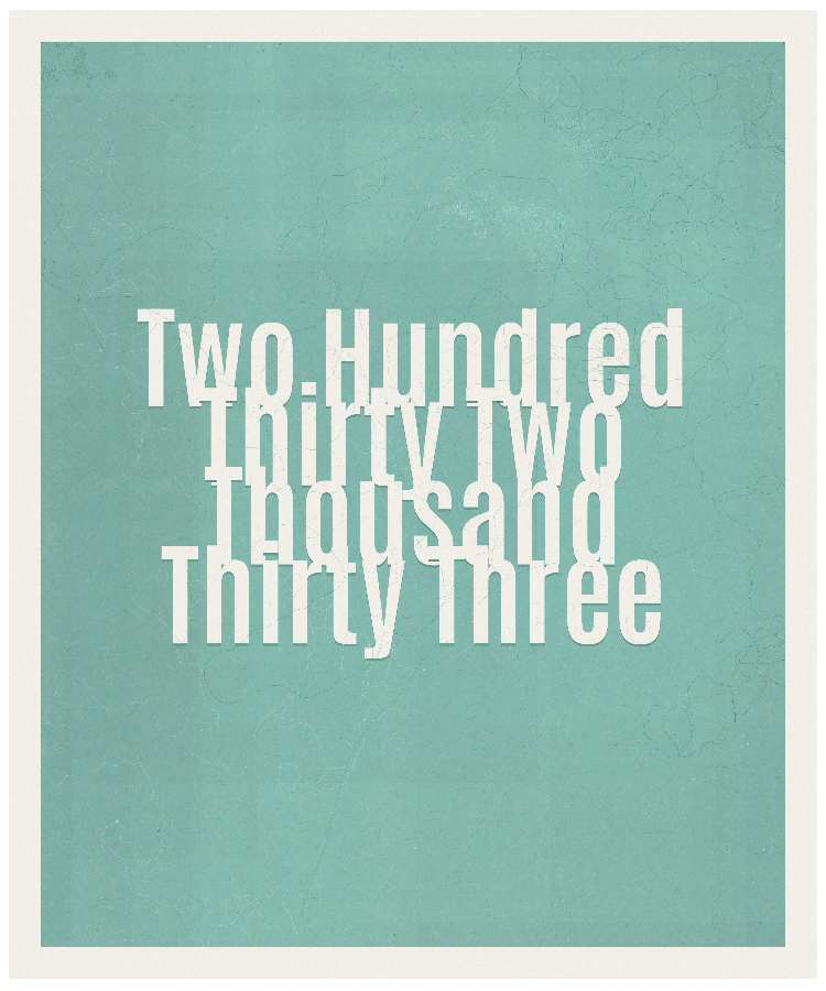 Count #232033
