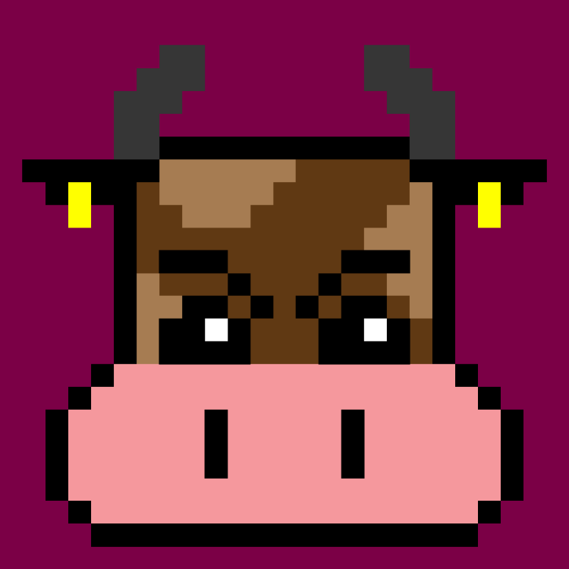 pixel cow #26