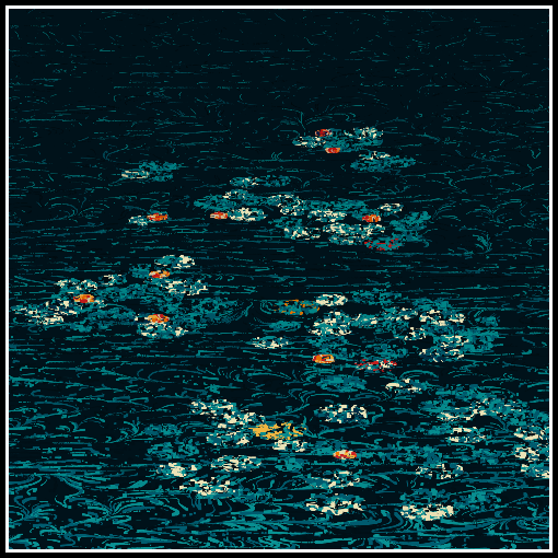 Polluted water lilies #63