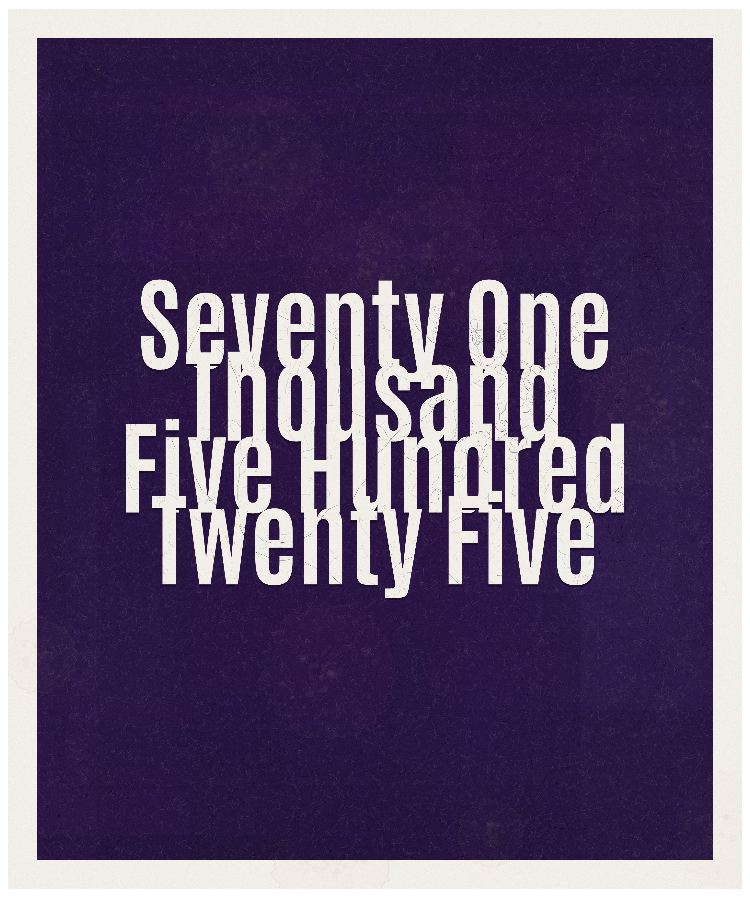 Count #71525