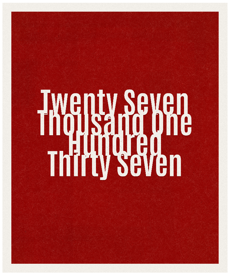 Count #27137