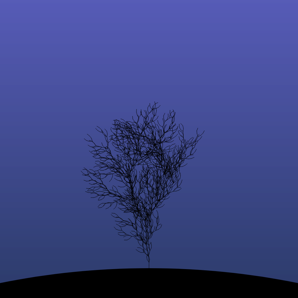 Fractal-Lsystem Tree #62