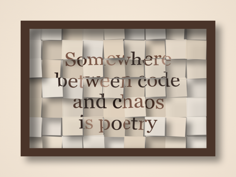 The Metaphor Machine #34043