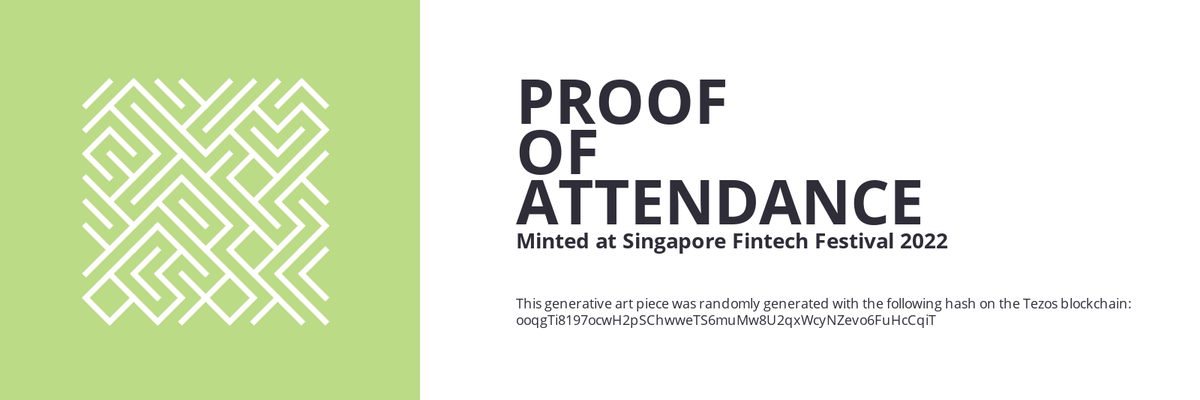 SFF2022 Proof of Attendance Token #339