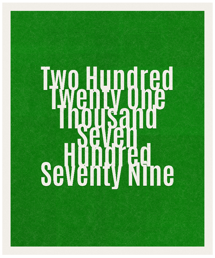 Count #221779