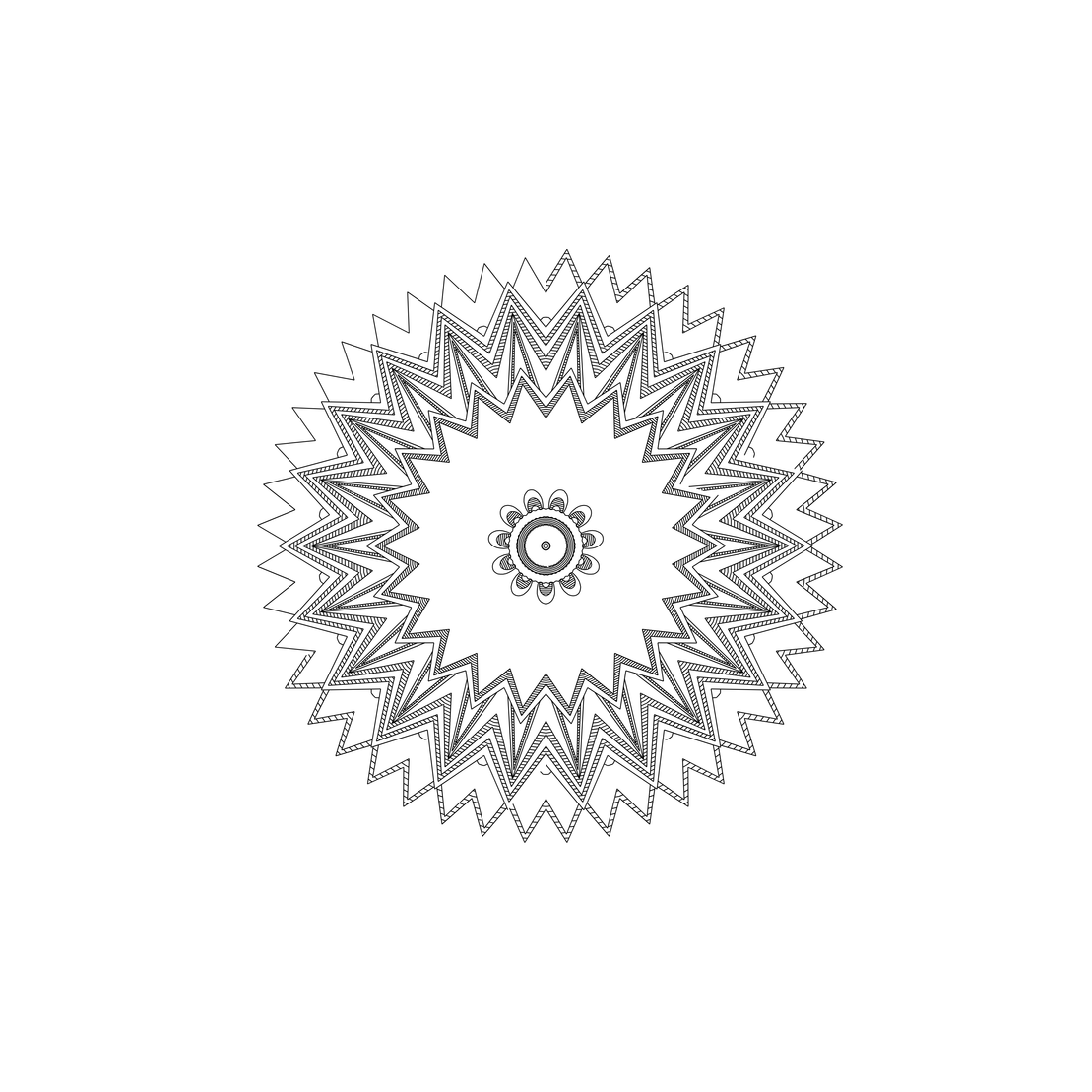 LL21 Mandala #356