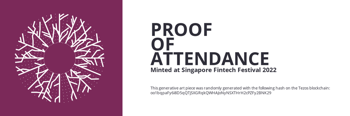 SFF2022 Proof of Attendance Token #756