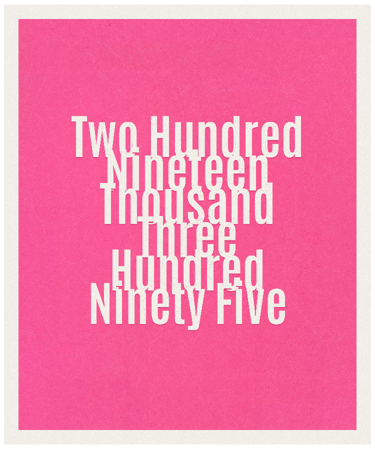 Count #219395