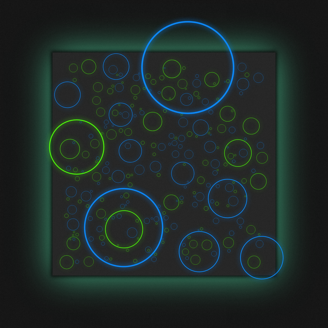 Nevercolliding Circles #57