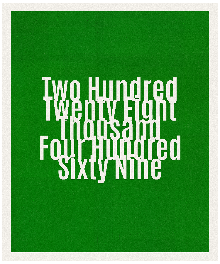Count #228469