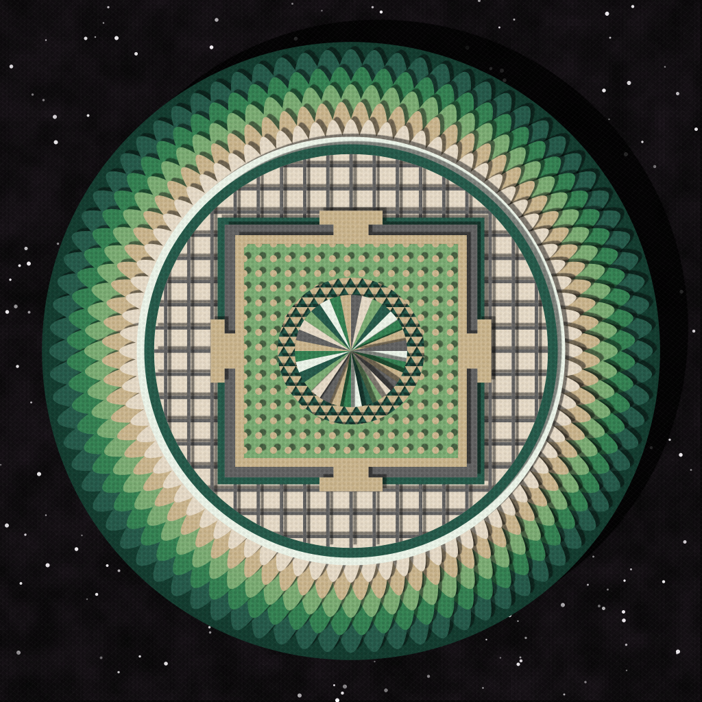 Paper Mandala #134