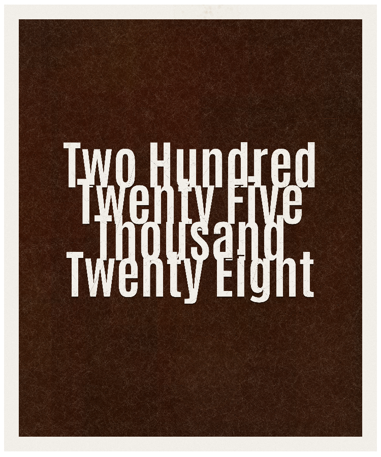 Count #225028
