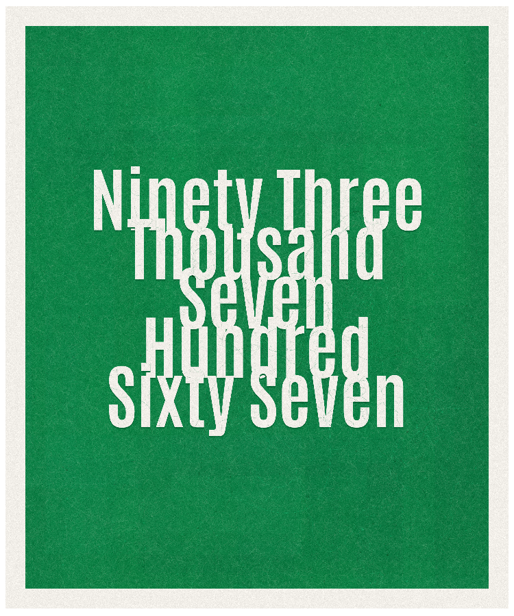 Count #93767