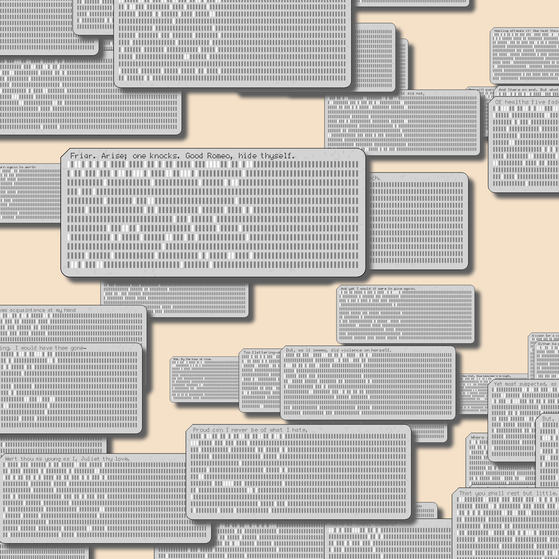 Romeo and Juliet on Punched Cards (Free) #37