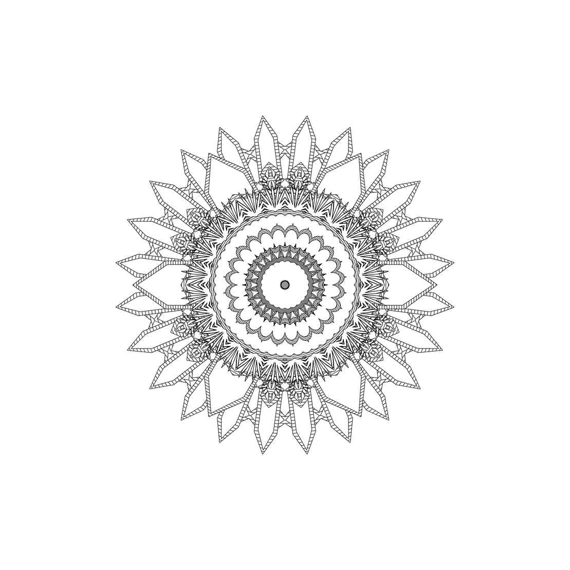 LL21 Mandala #340