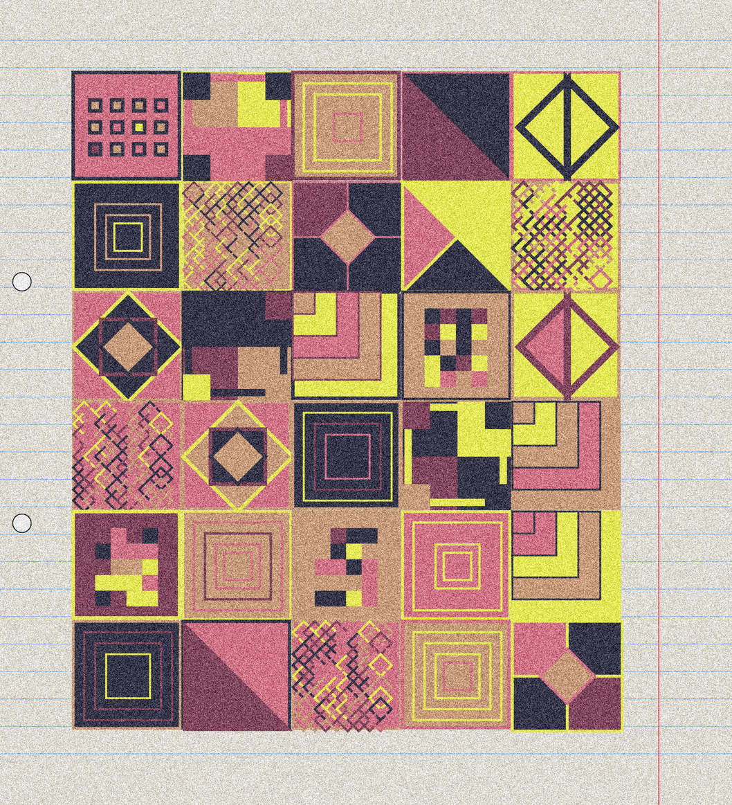 sketchbook page 8: annoying grid #2