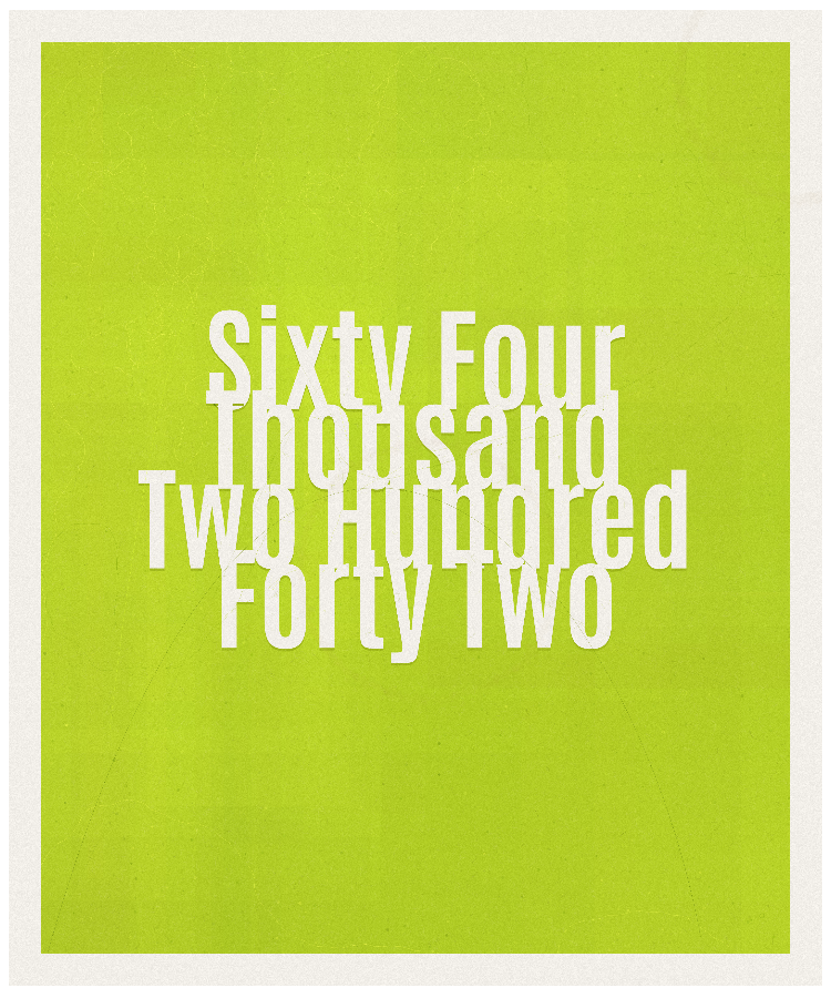 Count #64242