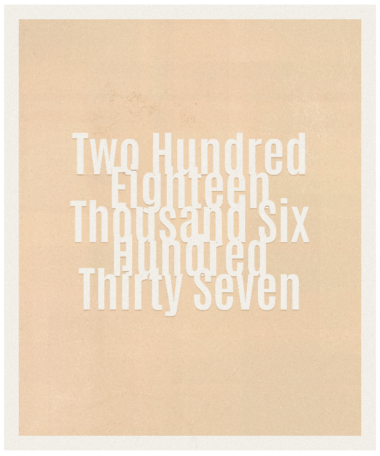 Count #218637
