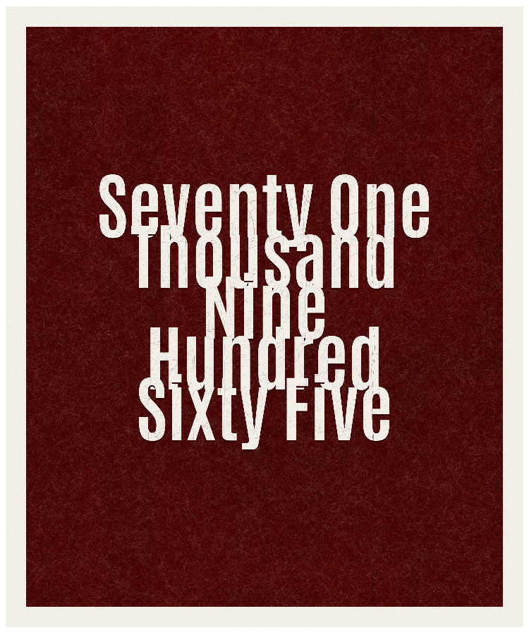 Count #71965