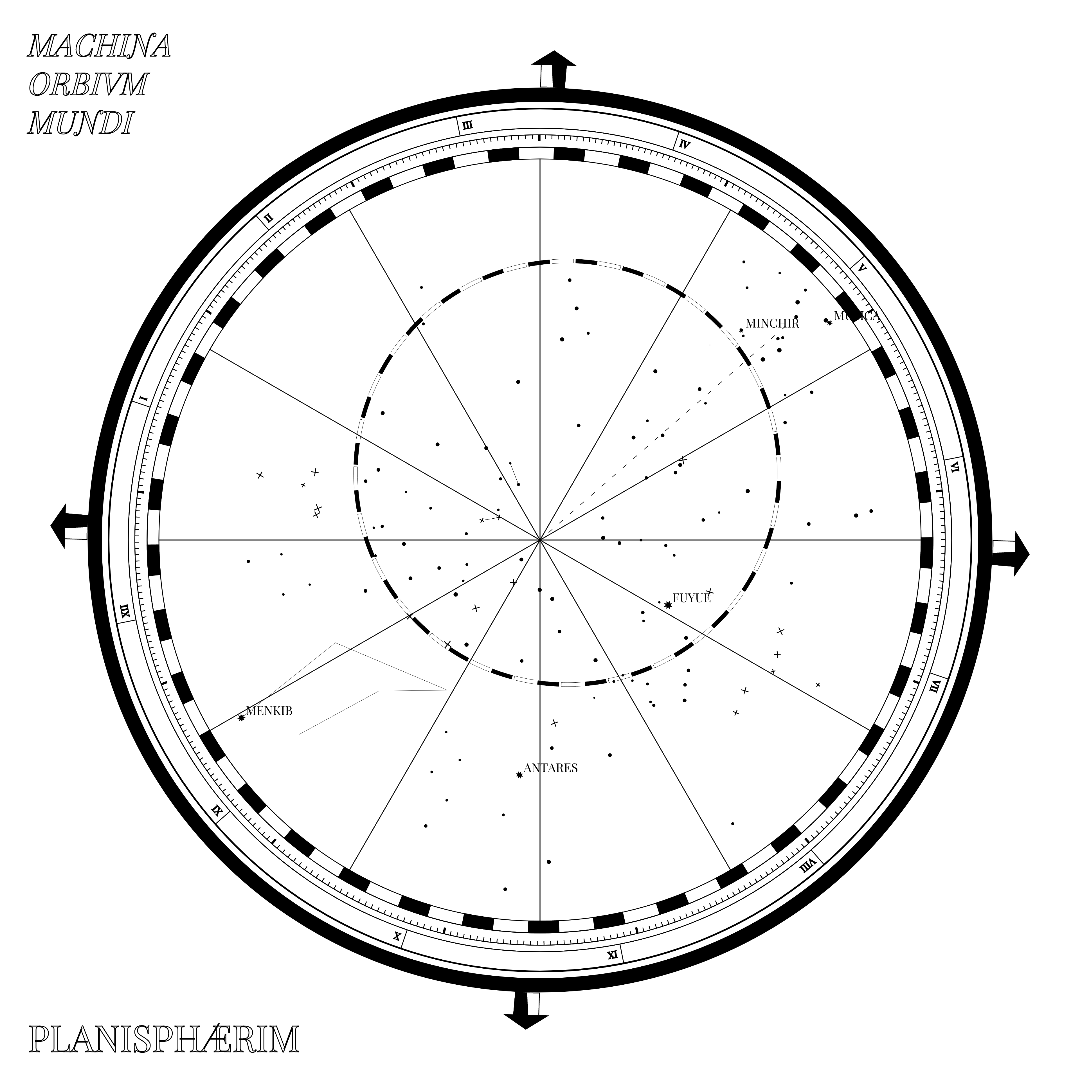 A Fictional Map Of Constellations #40