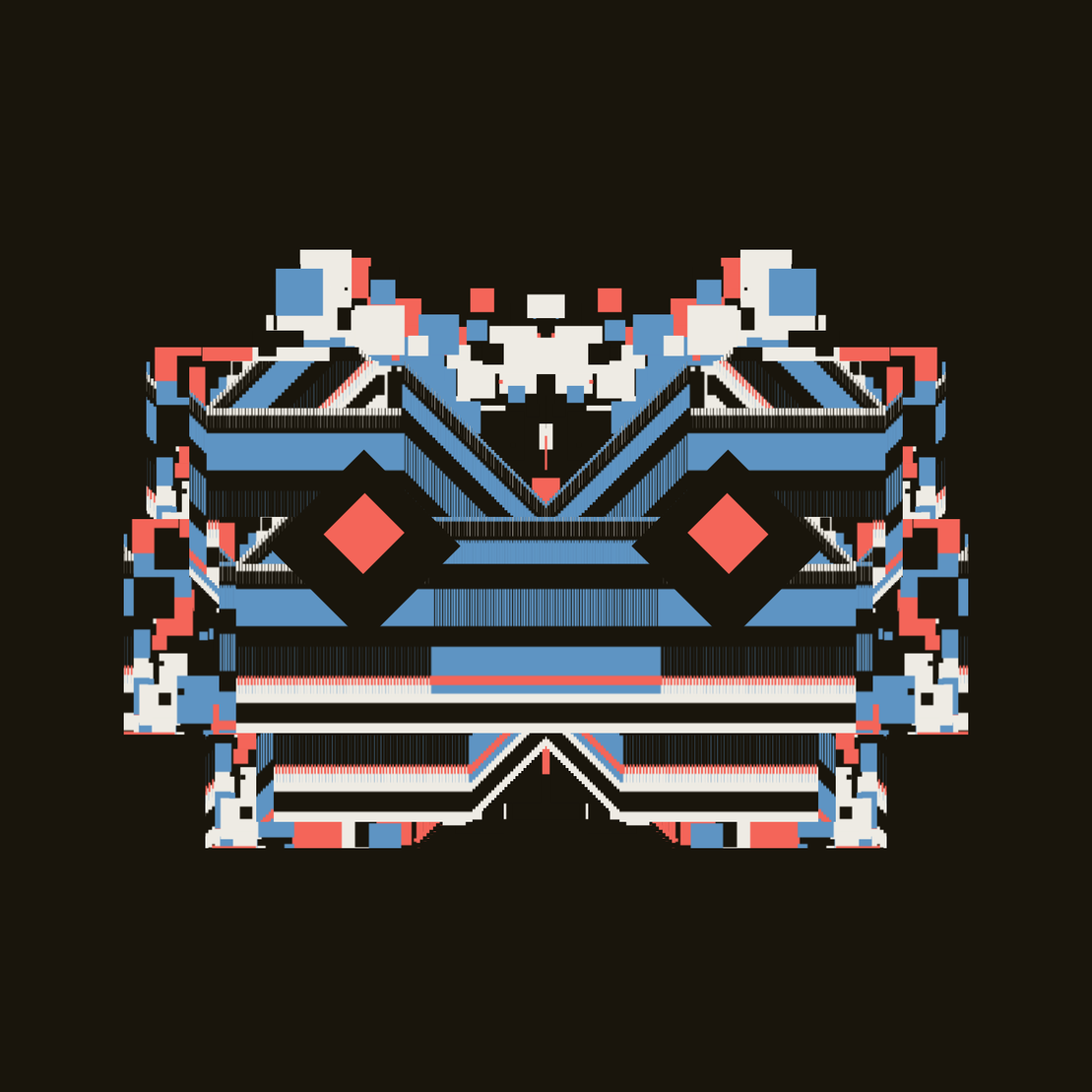 Glitchy Masks #17